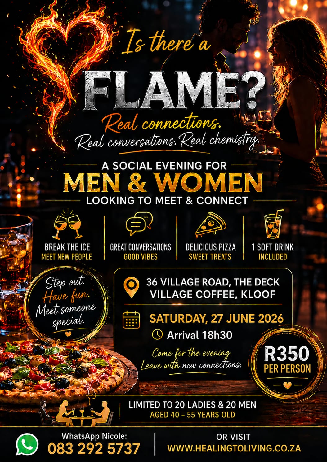 Friend or Flame Dinner